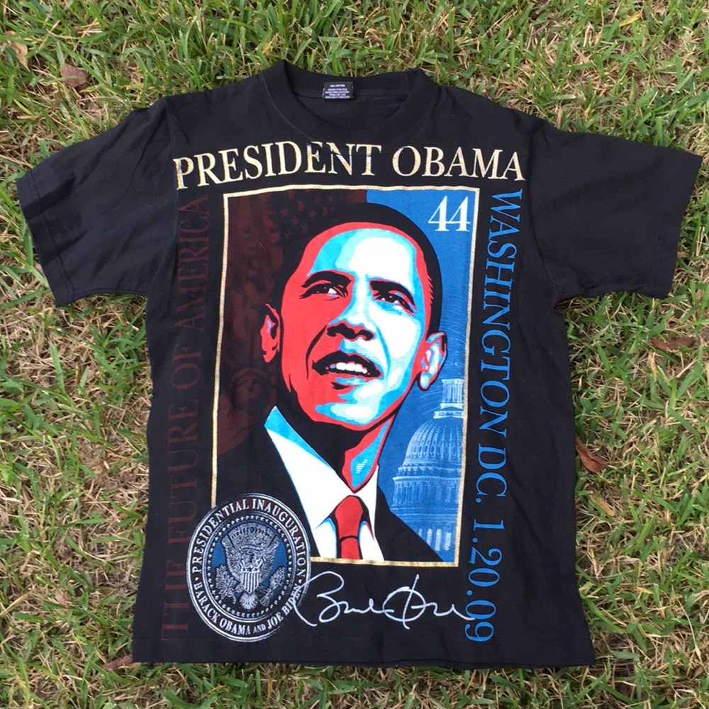 president Obama inauguration T-shirt Size M